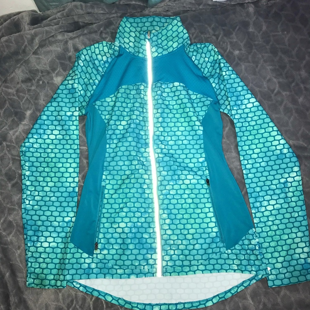 Champion Duo Dry Exercise Sweater Neon Blue